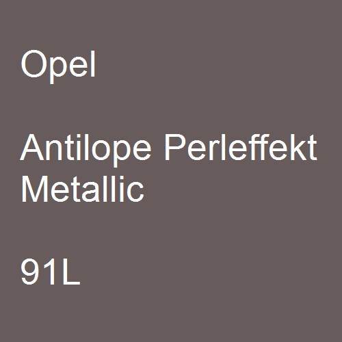 Opel, Antilope Perleffekt Metallic, 91L.